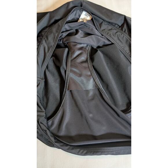 LAND'S END Black Swimwear Bottoms Lined Board Shorts Size 26W - Picture 4 of 8